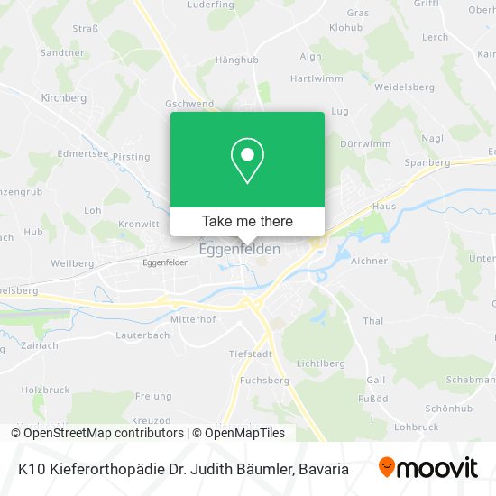 K10 Kieferorthopädie Dr. Judith Bäumler map