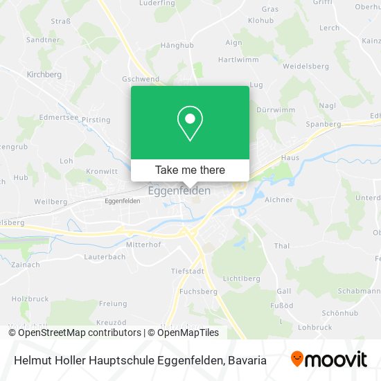 Helmut Holler Hauptschule Eggenfelden map