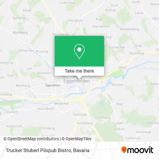 Карта Trucker Stuberl Pilspub Bistro
