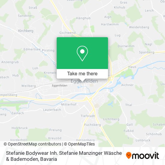 Stefanie Bodywear Inh. Stefanie Manzinger Wäsche & Bademoden map