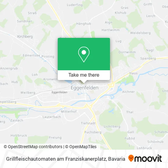 Карта Grillfleischautomaten am Franziskanerplatz