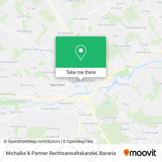Карта Michalke & Partner Rechtsanwaltskanzlei