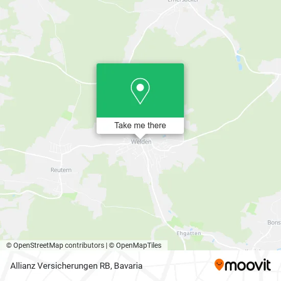 Карта Allianz Versicherungen RB