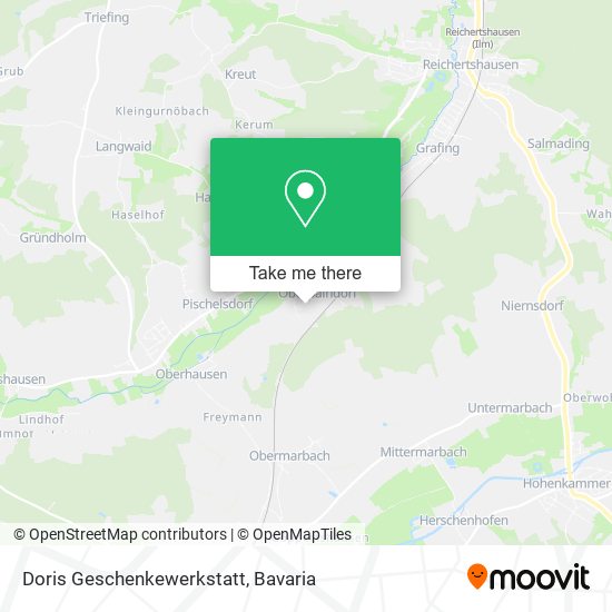 Doris Geschenkewerkstatt map