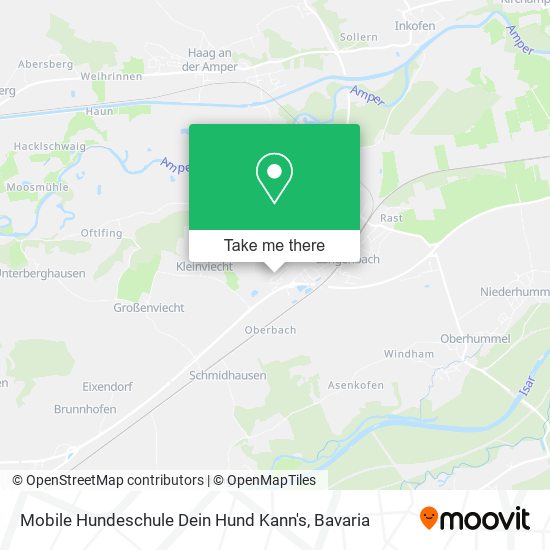 Mobile Hundeschule Dein Hund Kann's map