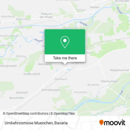 Карта Umkehrosmose Muenchen