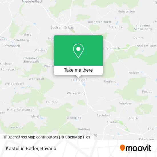 Карта Kastulus Bader