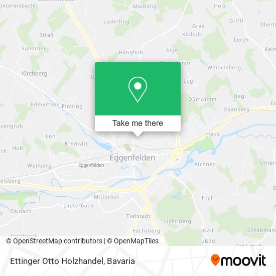 Ettinger Otto Holzhandel map