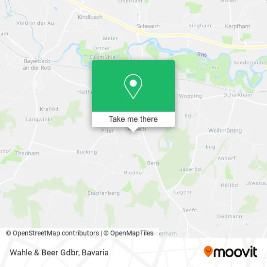 Карта Wahle & Beer Gdbr