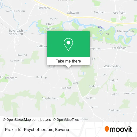 Карта Praxis für Psychotherapie