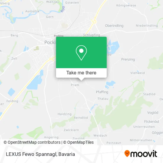 Карта LEXUS Fewo Spannagl
