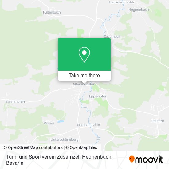 Turn- und Sportverein Zusamzell-Hegnenbach map