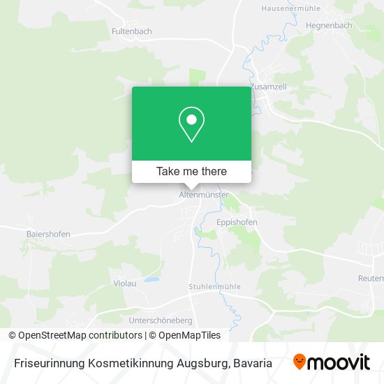 Friseurinnung Kosmetikinnung Augsburg map