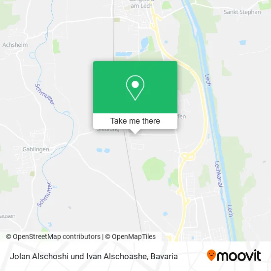 Карта Jolan Alschoshi und Ivan Alschoashe