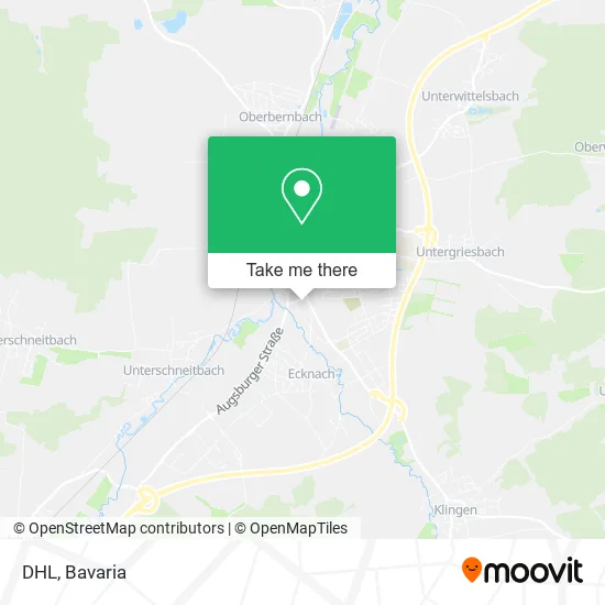 Карта DHL