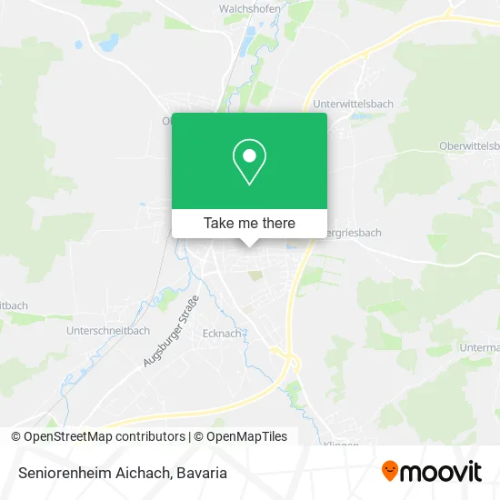 Карта Seniorenheim Aichach