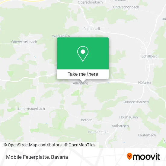 Карта Mobile Feuerplatte