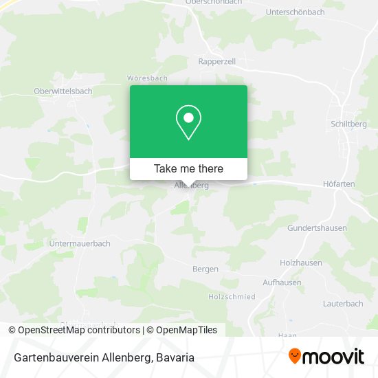 Gartenbauverein Allenberg map