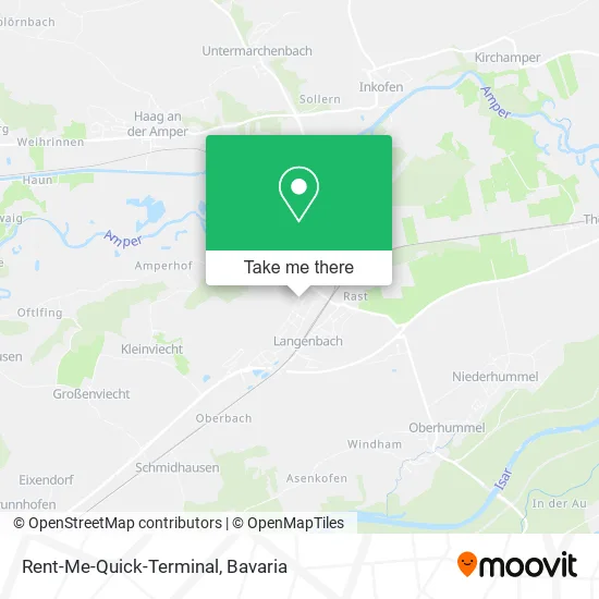 Карта Rent-Me-Quick-Terminal