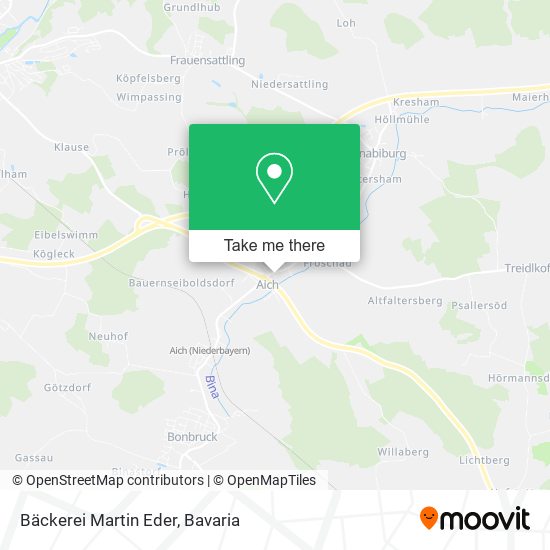 Bäckerei Martin Eder map