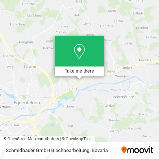 Карта Schmidbauer GmbH Blechbearbeitung
