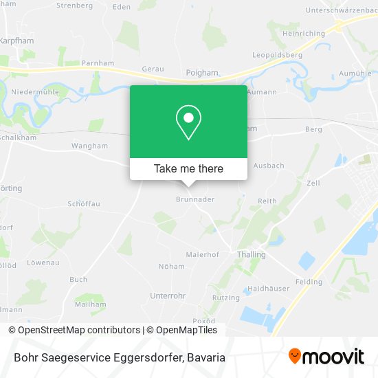 Bohr Saegeservice Eggersdorfer map