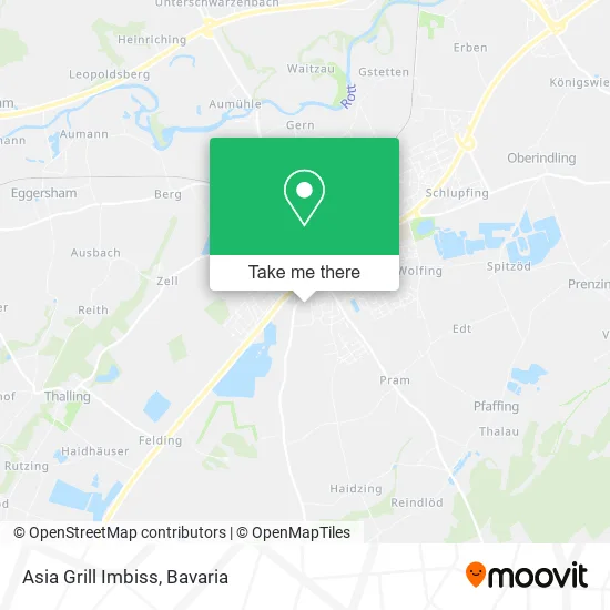 Карта Asia Grill Imbiss
