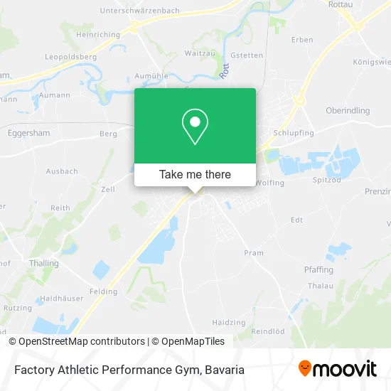 Карта Factory Athletic Performance Gym