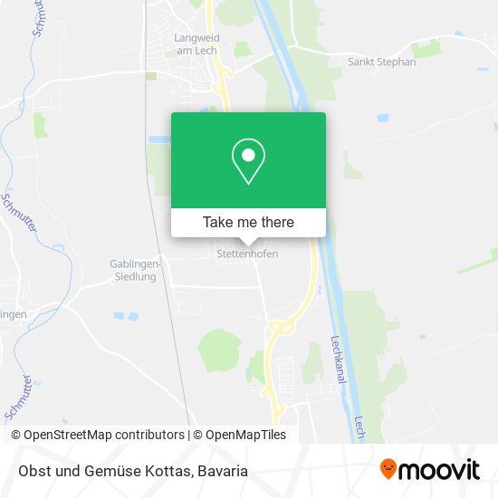 Obst und Gemüse Kottas map