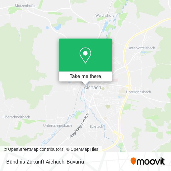 Bündnis Zukunft Aichach map