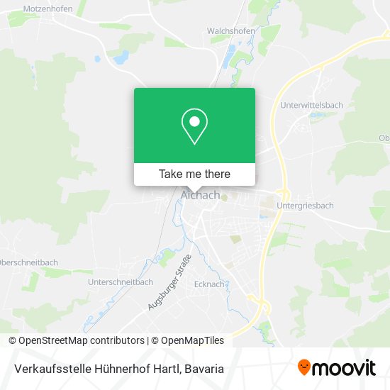 Verkaufsstelle Hühnerhof Hartl map