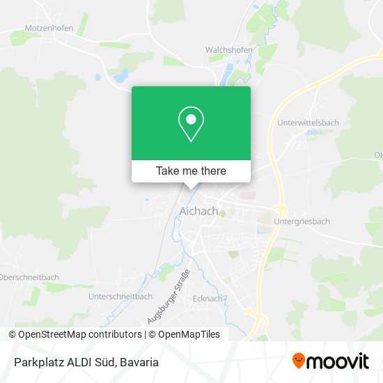 Parkplatz ALDI Süd map