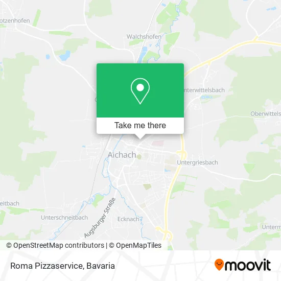 Карта Roma Pizzaservice
