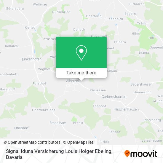 Signal Iduna Versicherung Louis Holger Ebeling map