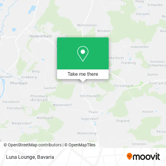 Карта Luna Lounge