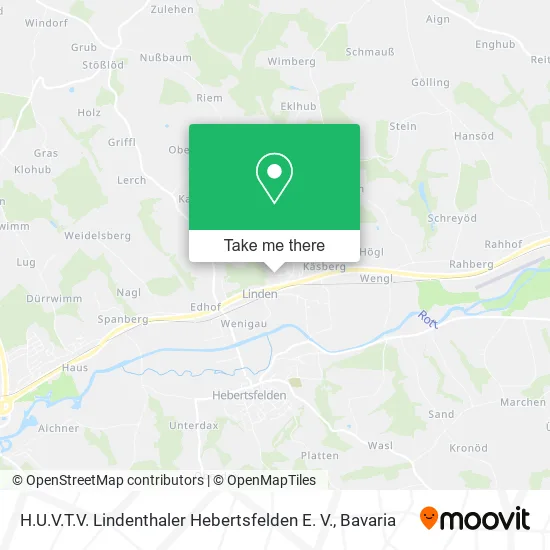 Карта H.U.V.T.V. Lindenthaler Hebertsfelden E. V.