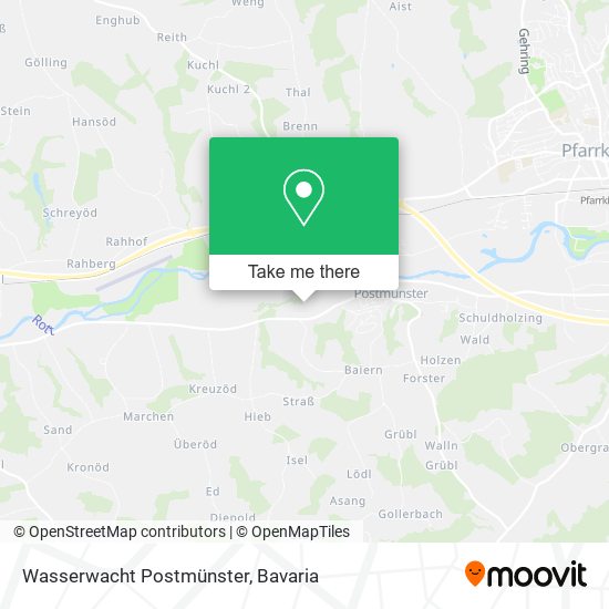 Wasserwacht Postmünster map