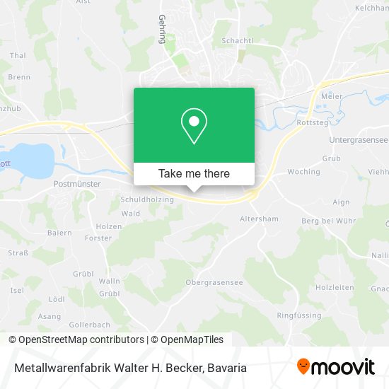 Metallwarenfabrik Walter H. Becker map