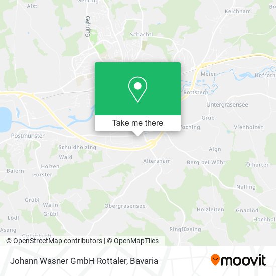 Johann Wasner GmbH Rottaler map