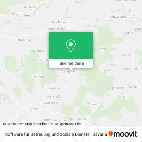 Software für Betreuung und Soziale Dienste. map