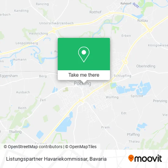 Карта Listungspartner Havariekommissar