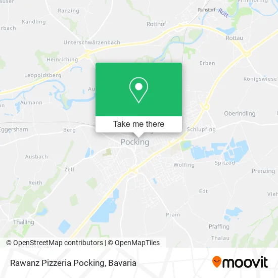 Карта Rawanz Pizzeria Pocking
