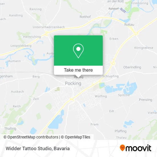 Карта Widder Tattoo Studio
