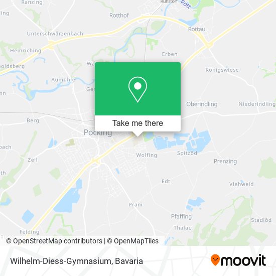 Wilhelm-Diess-Gymnasium map