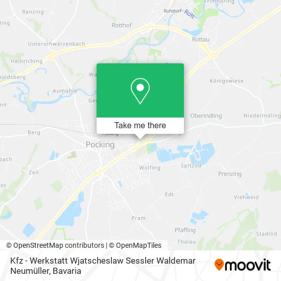 Kfz - Werkstatt Wjatscheslaw Sessler Waldemar Neumüller map