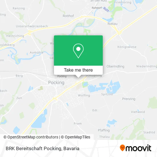 BRK Bereitschaft Pocking map