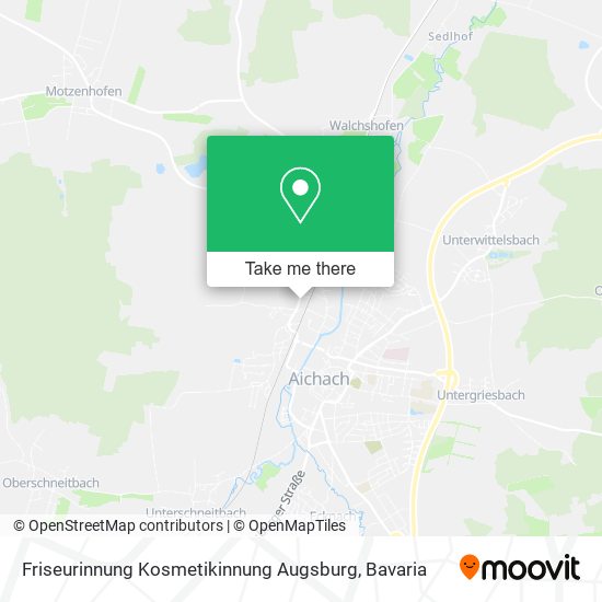 Friseurinnung Kosmetikinnung Augsburg map