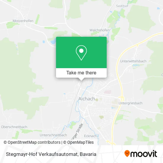 Stegmayr-Hof Verkaufsautomat map