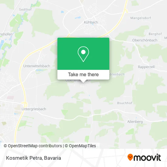 Карта Kosmetik Petra