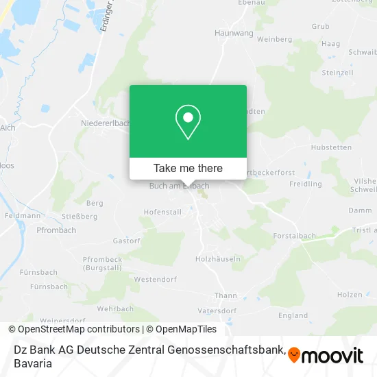 Карта Dz Bank AG Deutsche Zentral Genossenschaftsbank